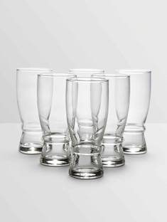 Ocean (Pack of 6) Hansa Glass (Set of 6)- 375ml Glass Set Water/Juice Glass
