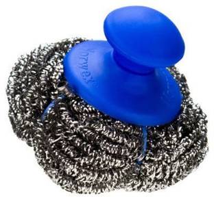 fayby Mighty Mesh Pot Scrubber (Blue) Scrub Sponge