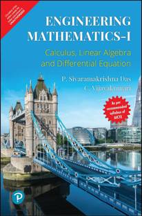 Engineering Mathematics - I | Calculus, Linear Algebra, and Differential Equations | First Edition | By Pearson