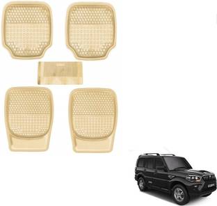 AuTO ADDiCT Rubber, PVC Standard Mat For  Mahindra New Scorpio