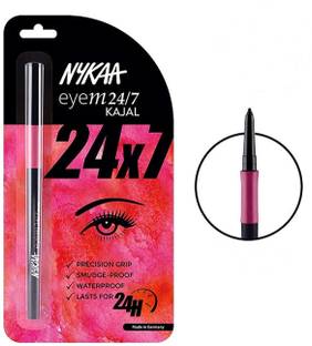 NYKAA Eyem24x7 Kajal Eyeliner - Ebony Soul 01 (0.35gm) 0.35 g