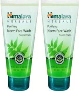 HIMALAYA Herbals Purifying Neem  50ml pack of two pc Face Wash