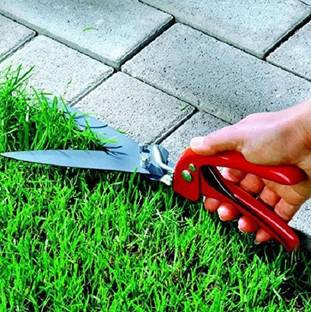 WOLF GARTEN Manual Grass Shears/Trimmer For Cutting Lawn Edges RI-T Manual Grass Shears Hedge Shear