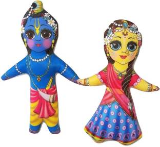 Balaji International radha krishna stuffed toy