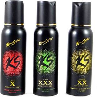 Kamasutra X,XX & XXX Deodorant Spray  -  For Men