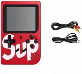 BUY SURETY SUP Handheld console with 400 In 1, Snow Bros, Contra Series, Super Mario, Bomber Man, Spider Man, Adventure Island, SEGA, DR Mario, Ninja gaidan, Double Dragon, Chess