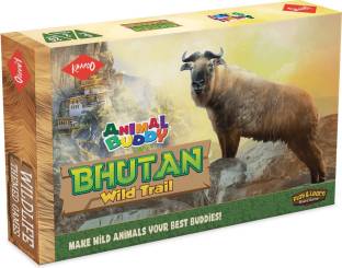 Kaadoo Animal Buddy-Bhutan Edition Party & Fun Games Board Game