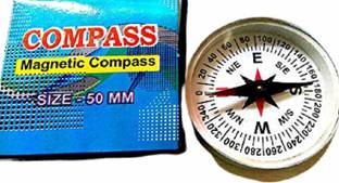 mans Magnet Compass Compass