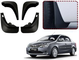Auto Kite Front Mud Guard, Rear Mud Guard For Toyota Etios 2012