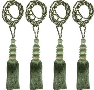 KUBER INDUSTRIES Green Tieback Hook