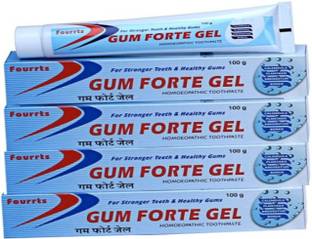 Fourrts GUM FORTE GEL-FOR STRONGER TEETH & HEALTHY GUMS(PACK OF 2) Toothpaste