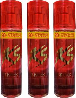 Kamasutra SPARK (PACK OF 3) Perfume  -  405 ml