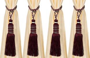 KUBER INDUSTRIES Maroon Tieback Hook