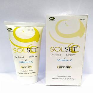 SOLSET Sunscreen - SPF 50 UV SHIELD LOTION