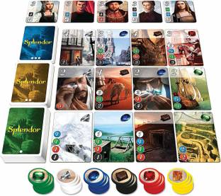 Asmodee Splendor Strategy & War Board Game