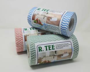 R TEE TOWEL ROLLS WIPES FOR CLEANING( 240 PULLS PACK OF 3)