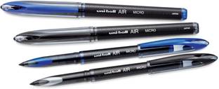 uni-ball Air Micro UBA 188M 0.5mm Roller Pen | Bold Ink & Smooth Writing | Ergonomic Grip Roller Ball Pen