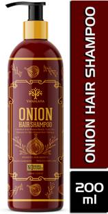 Vanalaya Onion hair shampoo for Hair Growth and Dandruff Control with vitamin E