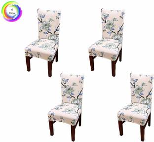 HOUSE OF QUIRK Nylon Floral 1 Seater Chair Cover