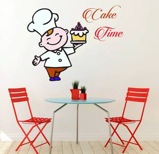 Wollzo 60 cm Cake Removable Sticker