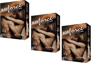 MANFORCE Extra Dotted Chocolate Flavoured Condom