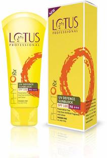 Lotus Professional Sunscreen - SPF 100 PA+++ Professional Phytorx Uv Defence Sunblock