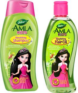 Dabur Amla Kids Nourishing Hair Oil with Shampoo