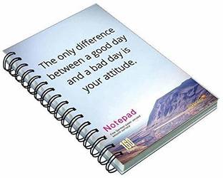Askprints PREMIUM PAPER A5 Note Pad UN RULED 160 Pages