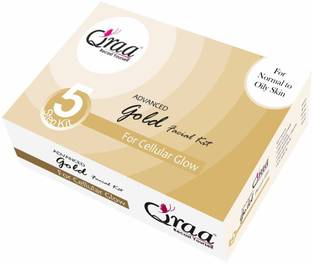 Qraa Advance Gold Facial Kit For Cellular Glow