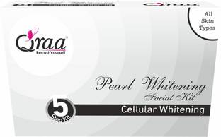 Qraa Pearl Whitening Facial Kit For Cellular Whitening