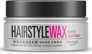 BIOAQUA Silver Grey Color Hair Wax-Professional Styling Temporary Hair Color Hair Wax