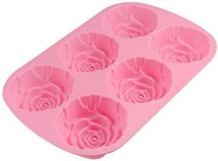 IAJ Silicone Cupcake/Muffin Mould 6
