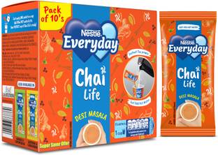NESTLE Everyday Chai Life Desi Masala Instant Tea Box