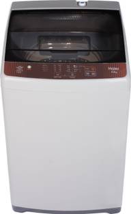 Haier 6.2 kg with Ariel Wash Feature Fully Automatic Top Load Washing Machine Brown, Grey