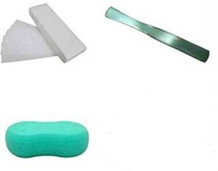 Skin Glow WAX STRIPS WITH SPONGE AND KNIFE