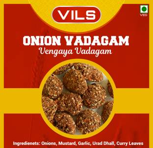 Vils Thalippu Vengaya Vadagam / Onion Vadagam