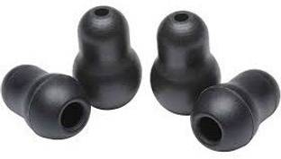 momento Black Deluxe Ear Knobs Black Ear Knobs Stethoscope Case