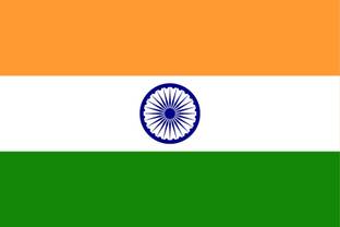 PEACOCKRIDE 60 cm Indian Flag Sticker (4x8 cm) I 50 No's ( Sticker Paper, Multicolor,(4x8 cm)) Self Adhesive Sticker