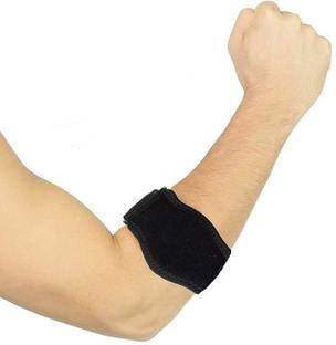 Leosportz Elbow Brace with Compression Pad –Adjustable Counter-Force for Tennis & Golfers Elbow Support