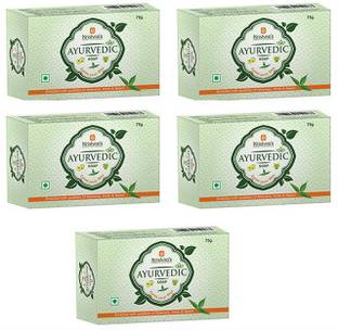 Krishna's Herbal & Ayurveda Ayurvedic Soap Pack of 5