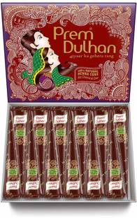 Prem Dulhan PGPDMCBLK001 Natural Mehendi