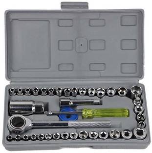 Spacci 40 Pc Socket Tool Kit Socket Set