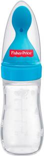 FISHER-PRICE Hassle, Spill Free Squeezy Cereal Spoon Feeder | Easy to use, Sterilize & Travel  - Silicone