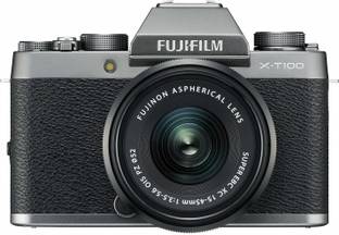 FUJIFILM X Series X-T100 Mirrorless Camera Body with XC 15 - 45 mm Lens F3.5 - 5.6 OIS PZ