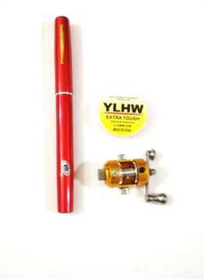 fisheryhouse fishing set pen rod 63 Red Fishing Rod
