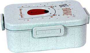 AKR Material Lunch Box Double Layer Dinnerware Lunch Box 1 Containers Plastic Office Lunch Box