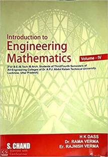 INTRODUCTION TO ENGINEERING MATHEMATICS VOLUME- IV