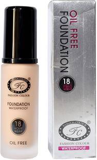 FC Foundation WATERPROOF & OIL FREE With High Coverage (Rose blush 40ml) Foundation