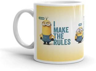 DEVYAI Minions Character Printed DIMINN14 Ceramic Coffee Mug