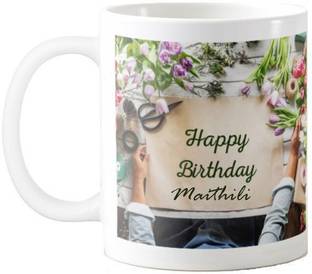 Exocticaa Maithili Happy Birthday Quotes 65 Ceramic Coffee Mug